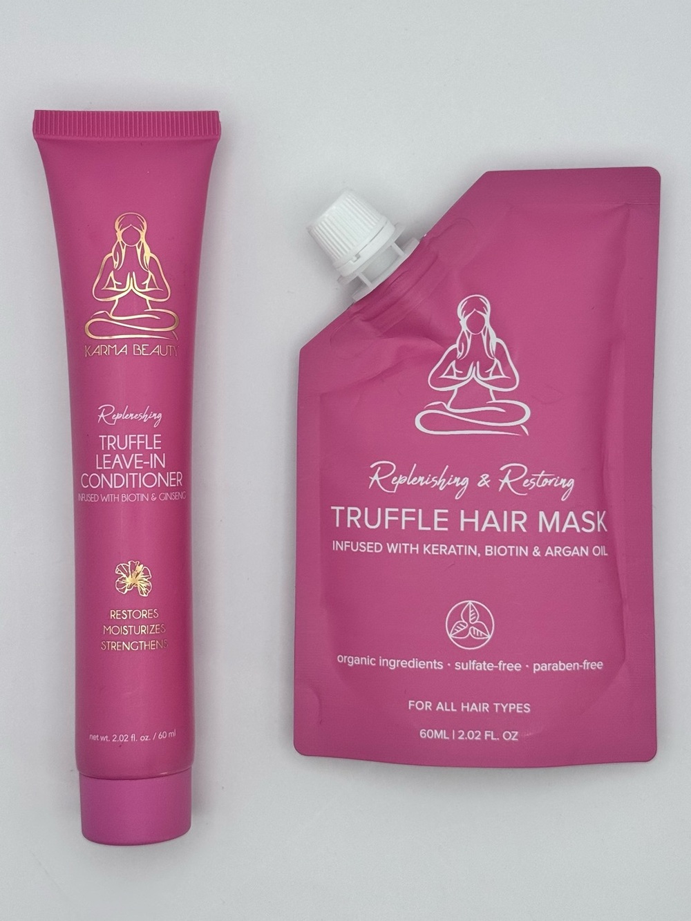 Karma Beauty Truffle Hair Mask AND Leave-in Conditioner - 60 ml each